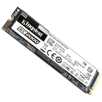 kingston 金士顿 kc2000 nvme m.2 ssd固态硬盘 1tb 1089元