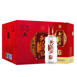黄鹤楼生态原浆6 42度整箱装酒500ml*6瓶 兼香型白酒 *2件