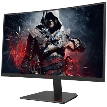 hkc sg27qc 27英寸曲面显示器(2k,1800r,144hz) 1373元