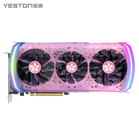 yeston 盈通 rx5700xt 8g d6 樱瞳 显卡 2999元包邮