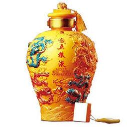 五粮液股份出品高度白酒 52度浓香型收藏礼盒九龙坛5000ml大坛酒