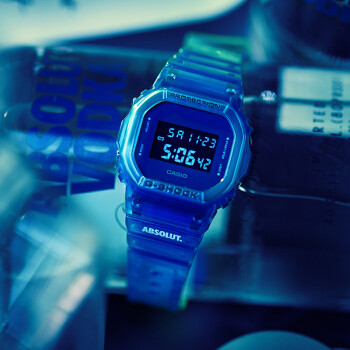 g-shock x absolut绝对 伏特加联名款 运动腕表 980元