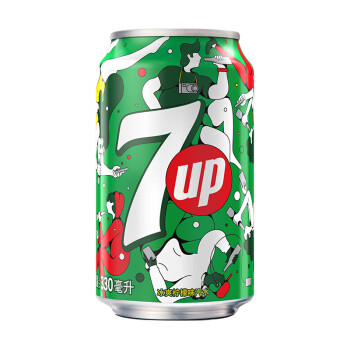 七喜也算是碳酸饮料中的老盆友了,小的时候总是分不清他和雪碧~七喜