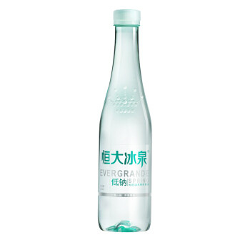 恒大冰泉 长白山低钠天然弱碱性矿泉水 500ml*24 整箱