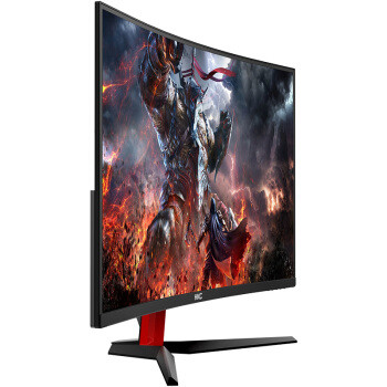 hkc g32 pro显示器分辨率为2560×1440,三边采用2mm微边框设计,机身