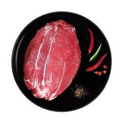 中荣 国产新鲜牛后腿肉块 1kg *3件