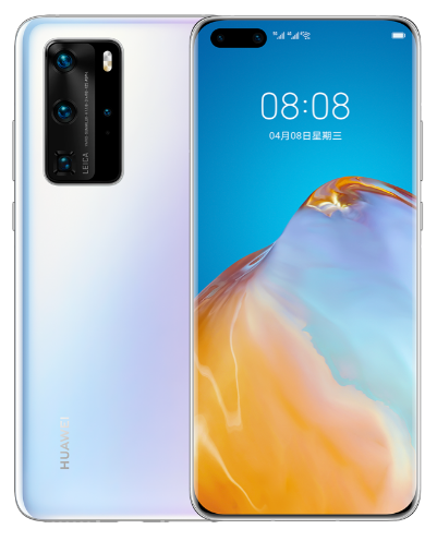 huawei 华为 p40 pro 8gb 256gb 零度白 全网通5g手机