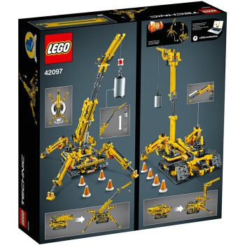 lego 乐高 机械组系列 42097 精巧型履带起重机 575.04元