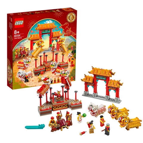 lego 乐高 新春系列 80104 舞狮 536.64元
