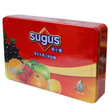 sugus 瑞士糖 混合水果口味软糖 413g*8件