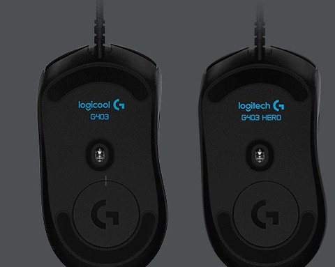 logitech 罗技 g403 hero升级版 有线游戏鼠标 289元