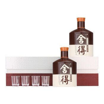 沱牌舍得 品味舍得礼盒装 52度 600ml*2 浓香型白酒 799.2元
