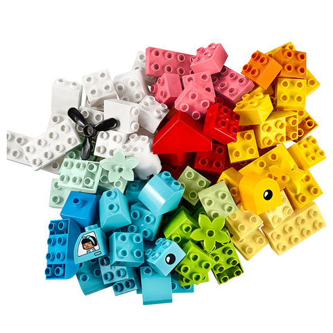 lego 乐高 得宝系列 10909 心形创意积木盒 *3件 342.