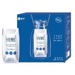 蒙牛纯甄 常温风味酸牛奶 200g*24瓶 礼盒装 *4件