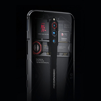 nubia 努比亚 红魔5g 电竞游戏手机 氘锋透明版 12gb