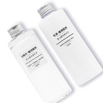 muji 无印良品 敏感肌水乳套装(200毫升 200毫升) 99元