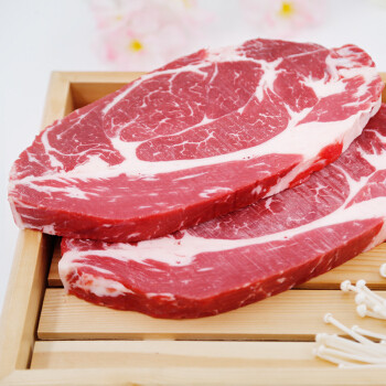 京东plus会员: 祁连牧歌 谷饲安格斯 上脑牛排 360g/袋 *3件 89元