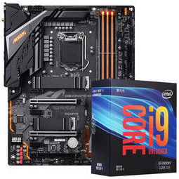 技嘉(gigabyte)z390 aorus pro wifi主板 英特尔 i9-9900kf 板u套装