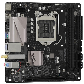 asrock 华擎 b460m-itx/ac 主板( intel b460/lga 1200) 709元