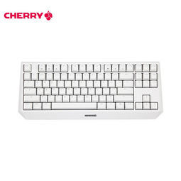 0 tkl 机械键盘 cherry红轴 白色