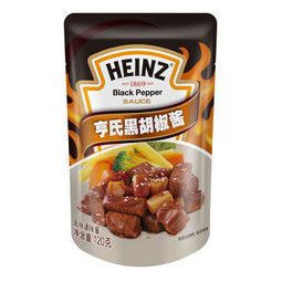 亨氏(heinz 黑胡椒酱 120g*14件 45.3元(合3.24元/件)