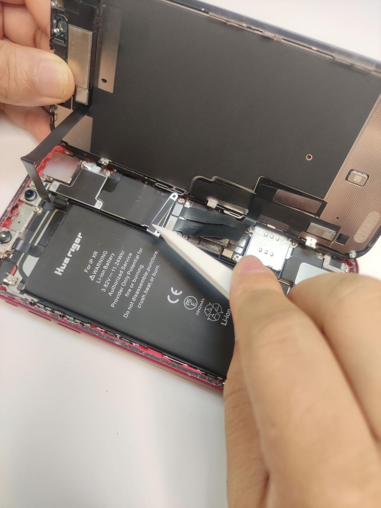手机电池损耗大?苹果xr电池更换详尽图解版
