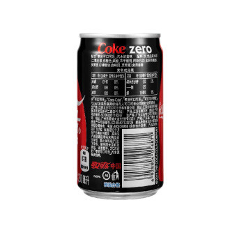 可口可乐 coca-cola 零度 zero 碳酸饮料 200ml*12罐*2件 41.