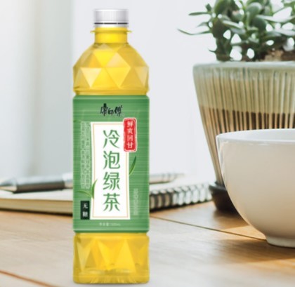 康师傅无糖茶 冷泡绿茶pet500ml*15入 无糖茶 冷萃绿茶 茶饮料 饮料