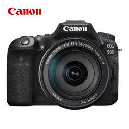 佳能canoneos90d单反相机单反套机efs18200mmf3556is单反镜头9599元