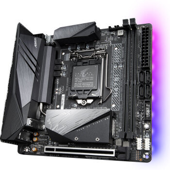 gigabyte 技嘉 h470i aorus pro ax itx主板(h470/lga