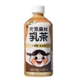 元気森林 元气森林0蔗糖低脂低卡奶茶咖啡拿铁乳茶 450ml*12瓶 整箱 *