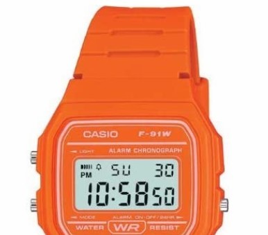 casio 卡西欧 f-91w-1 男士电子腕表