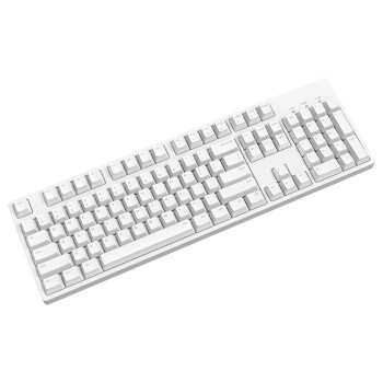 ikbcc104104键机械键盘cherry红轴静音白色338元