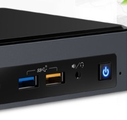 intel 英特尔 nuc8i5bek 电脑迷你主机 i5-8259u 集成显卡 2499元