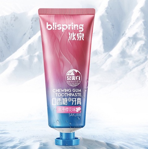 冰泉(blispring)口香糖牙膏超值装