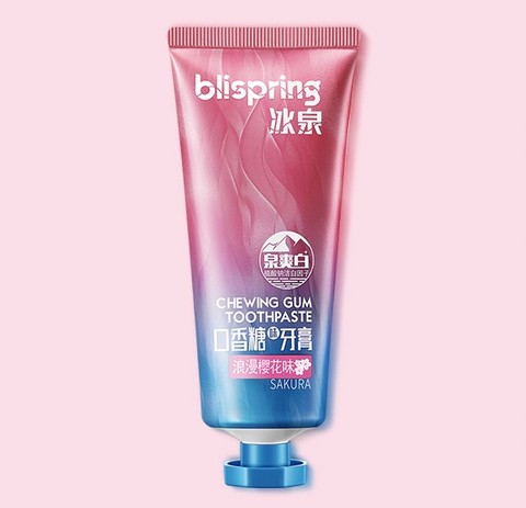 冰泉(blispring)口香糖牙膏超值装