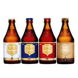 chimay/智美红帽蓝帽白帽金帽啤酒 330ml*4比利时修道院精酿四支装 69