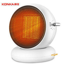 康佳(konka)取暖器家用/电暖器/电暖气/台式暖风机 两档调节 速热 kh