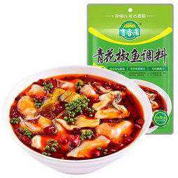 吉香居 火锅鱼底料 青花椒鱼调料365g*2件 14.9元(合7.45元/件)