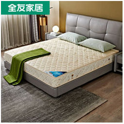 quanu 全友 105001 椰棕席梦思弹簧床垫 1.5m床 776元