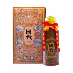 国台年份10年53度酱香型白酒500ml751元