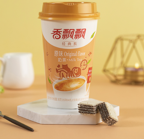 香飘飘奶茶礼盒30杯76元包邮双重优惠