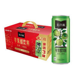 美汁源mintuemaid苹果醋饮料330ml12赠送330ml3礼盒装可口可乐公司