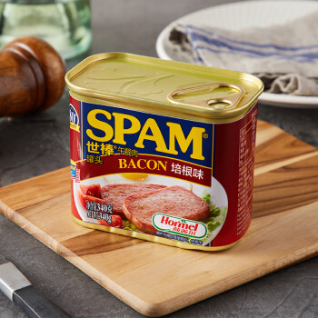 spam 世棒 午餐肉 培根味 340g/罐 *6件