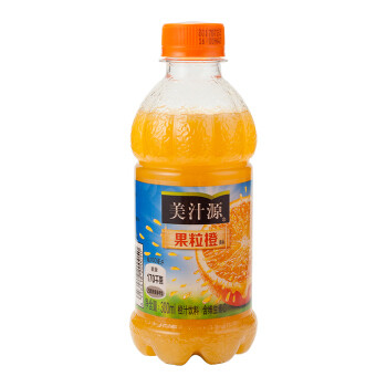 minute maid 美汁源 果粒橙 橙汁 果汁饮料 300ml*12瓶 *3件