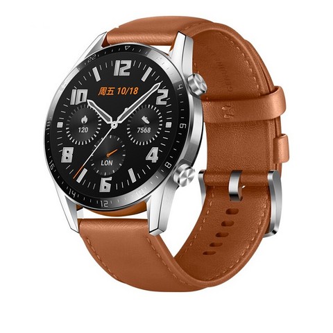 huawei华为gt系列watchgt2智能手表46mm砂砾棕时尚版