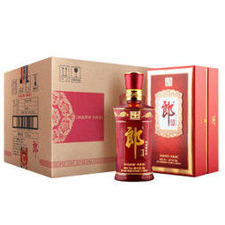 郎酒珍品郎典藏版53度500ml6瓶整箱装高度白酒酱香型259128元
