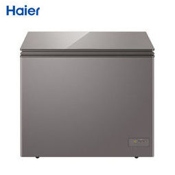 海尔haier200升卧式冷柜40度深冷80减霜电子温控家用小冰柜bcbd200het