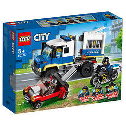 lego乐高 城市系列 60276 警察大追捕拼搭玩具拼插积木*2件 293.