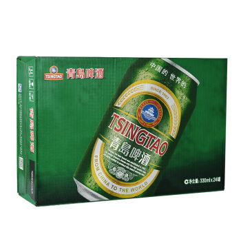 青岛啤酒(tsingtao)经典11度330ml*24听 整箱装